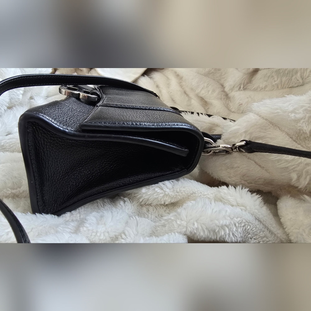 Authentic Balenciaga Hourglass Leather Bag - Picture 4 of 12